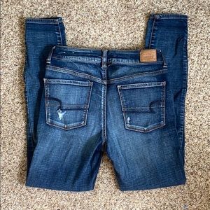 AE High-rise Jeggings Dark Wash Vintage Collection